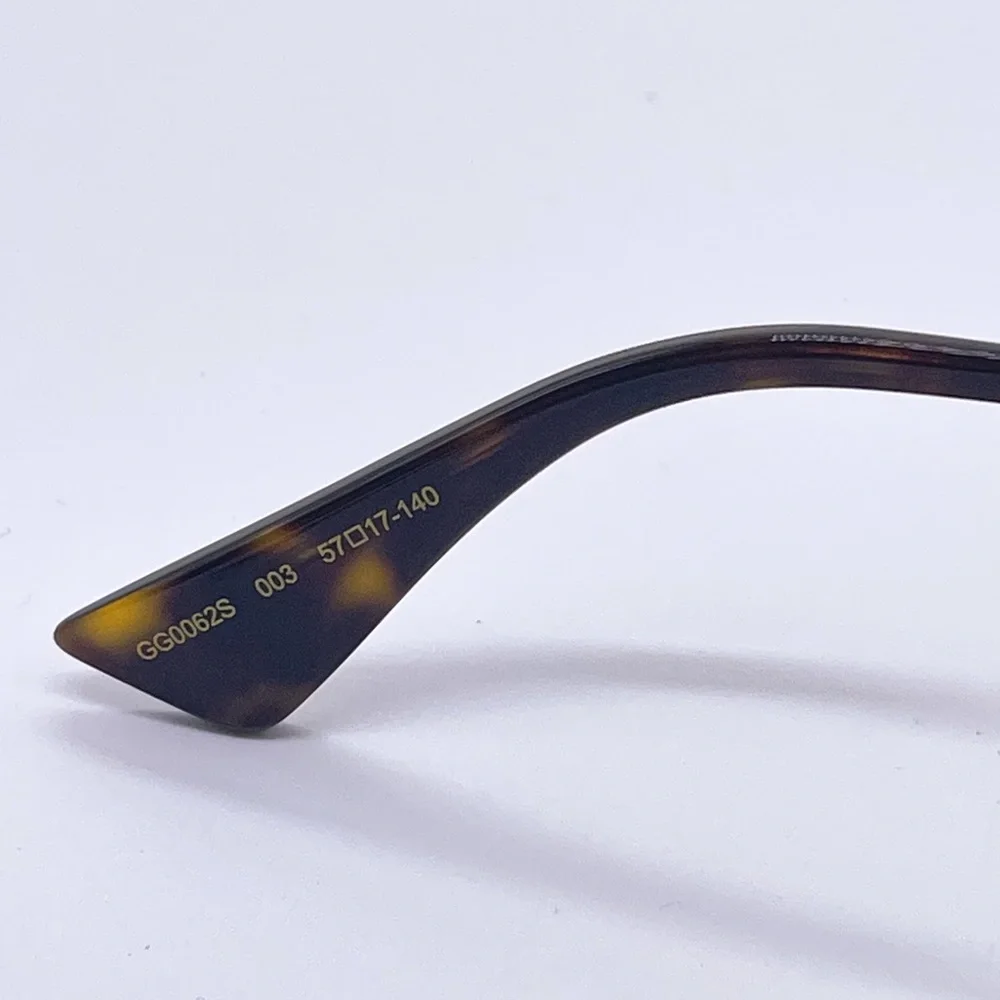 NEW GUCCI GG0062S 003 AVIATOR FRAME SUNGLASSES GUCCI
